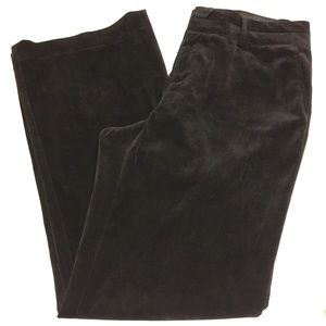 Coldwater Creek Trouser Corduroy Black Wide Leg